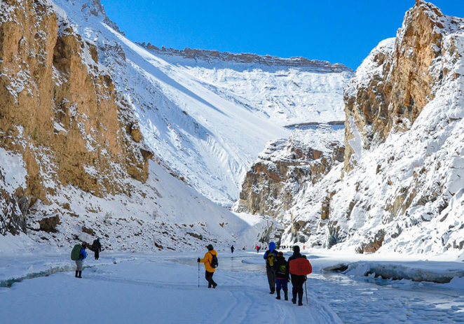 Chadar Trek Frozen River​